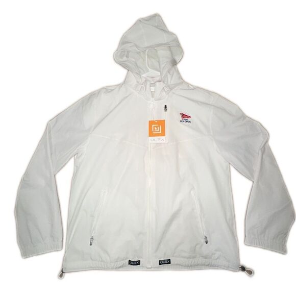 US Open White All Weather Jacket - Picture 1 of 4